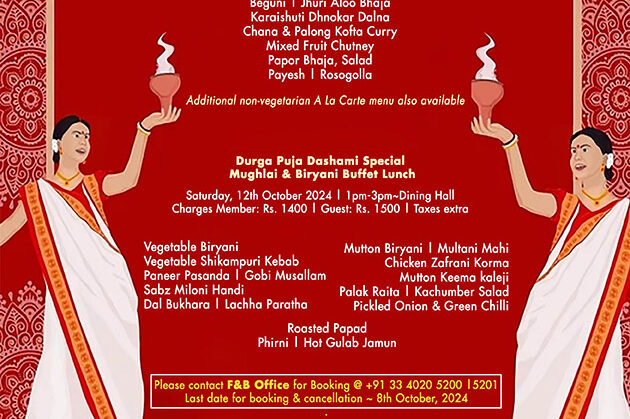 Durga Puja Special Buffet