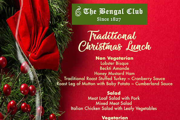 The Great Traditional Bengal Club Christmas Lunch